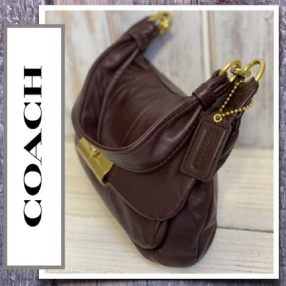 Coach Kristin Leather Hippie in Brown EUC - Picture 4 of 8